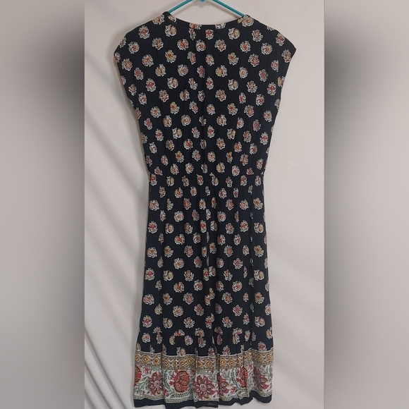 LOFT, Floral Boho Sleeveless Dress, Size MP - Picture 2 of 2